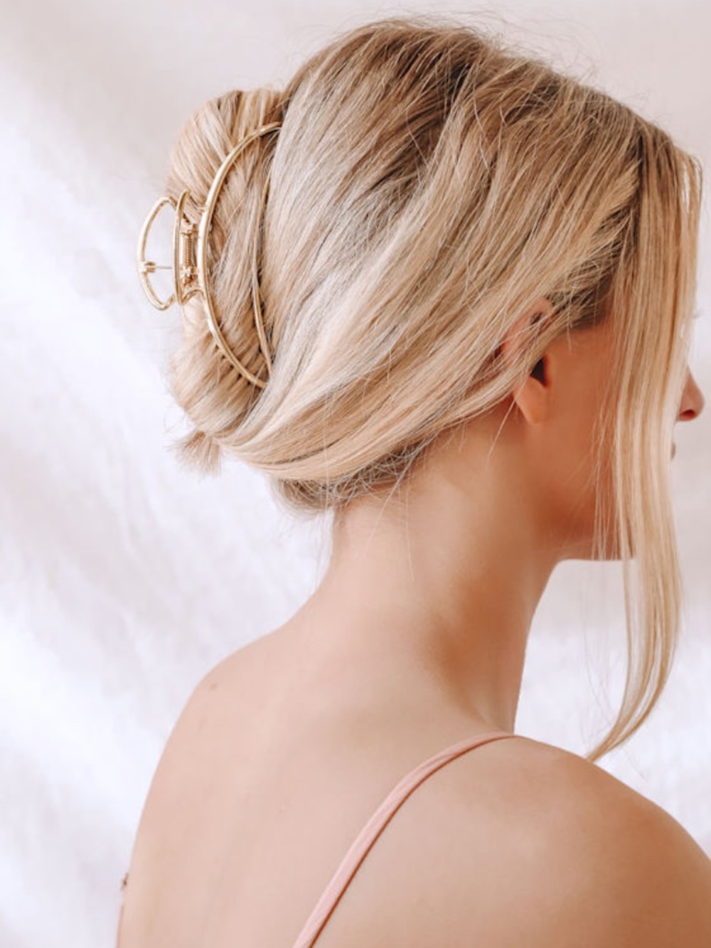 Lulus Open To New Ideas Gold Metal Claw Hair Clip